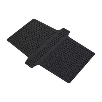 Flexible And Easy-to-Clean Kitchen Sink Saddle Protector, Non-Slip Drying Pad, Divider Mat for чёрный