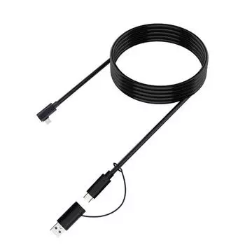 Flexible Long Link Cable for t 2/ 4 VR Headset High Speed PC Data Transfer High-Speed Data Transfer Cable
