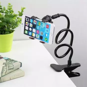 Flexible Mobile Phone Holder Adjustable Cellphone Holder Support Telephone Home Bed Desktop Mount Bracket Smartphone Stand розовый