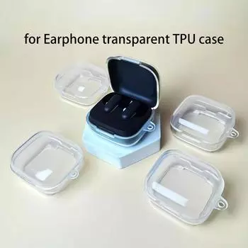 Flexible Shock Absorbent TPU Case Thin Protective Earphone Sleeve Portable Earbud Casing Clear Protective Skin for P30i