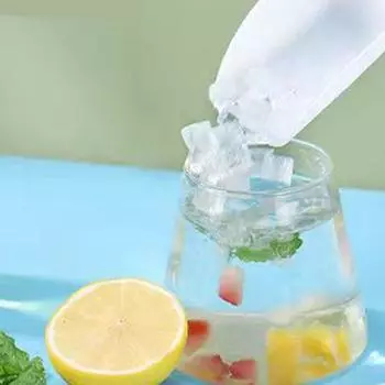 Flexible Silicone Ice Trays for 160 Small Ice For Cubes Easy Release and Clean Black