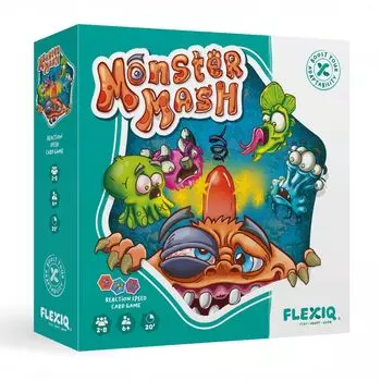 FlexiQ Monster Mash Speed Battle Find and Card Game FXG 101 UK Оригинальный хит продаж!