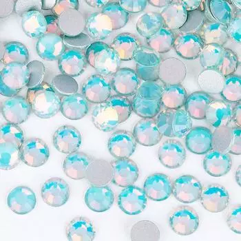 Flicker Series Pujiang Crystal Rhinestone Glass Flat Bottom Diamond Clothing Accessories Diy Stud Earrings Bag Sticker Drill SS6-2.0-2 1mm1440pcs