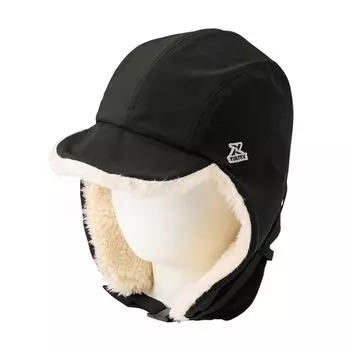 Flight Pilot Water Cold Heat Boa Fleece Один размер подходит большинству [EVERSOUL] Кепка, Кепка, Репеллент, Шапка, Наушники, Капюшон, Ветрозащитный, Защита, Удержание, чёрный