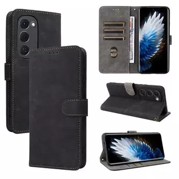 Флип-чехлы для Tecno Spark 40 Pro+ Plus из искусственной кожи, защита всего корпуса, противоударный, прочный, ретро чехол для телефона Tecno Spark 40 Pro Plus