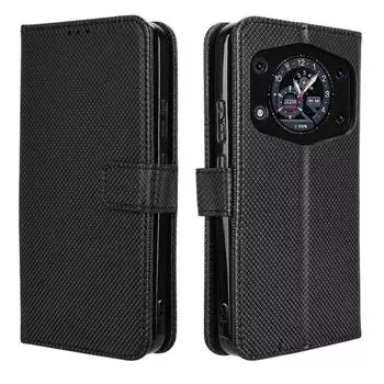 Флип-чехол для Cubot A30 кожаный чехол [Flip Vintage Leather] кошелек ударопрочный прочный ретро-чехол для телефона for Cubot A30 чёрный