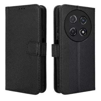 Флип-чехол для Huawei nova 12i 12 i nova12i CTR-AL20 CTR-L81, чехол-кошелек из искусственной кожи, задняя крышка, слот для карт, чехол-подставка для телефона For Huawei nova 12i бронзовый