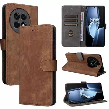 Флип-чехол для OnePlus Ace 5 5G/Ace 5 Pro 5G/OnePlus 13R 5G из искусственной кожи с полной защитой корпуса [блокировкой RFID] for OnePlus Ace 5 5G чёрный