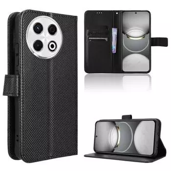 Флип-чехол для Tecno Spark 30 Pro 4G кожаный чехол [Flip Vintage Leather] кошелек противоударный прочный ретро-чехол для телефона for Tecno Spark 30 Pro чёрный