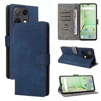 Флип-чехол для Umidigi Note 90, чехлы для телефонов из искусственной кожи, полная защита корпуса с [блокировкой RFID] for Umidigi Note 90 чёрный