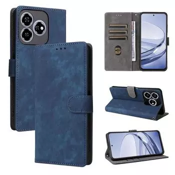 Флип-чехол для ZTE Axon 60 4G/Blade V60 4G, чехол из искусственной кожи, полная защита корпуса с [блокировкой RFID] Axon 60 4G/Blade V60 4G чёрный