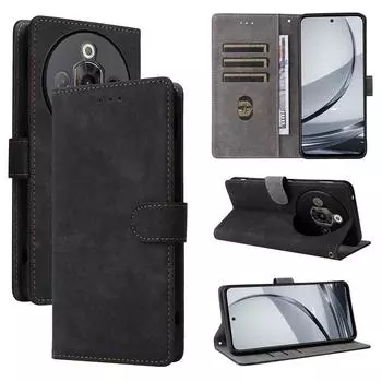 Флип-чехол для [ZTE nubia Focus Pro] Чехол для телефона из искусственной кожи с полной защитой корпуса, противоударный с [блокировкой RFID] for ZTE nubia Focus Pro чёрный