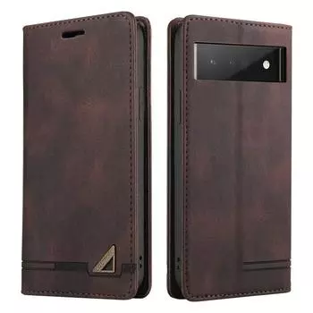 Флип-чехол кожаный чехол-книжка для Google Pixel 8 Pro 7Pro 7A 6 5A кошелек с гнездом для карт и подставкой-держателем чехол для телефона для Pixel 8Pro Skin RFID Pixel 6 чёрный