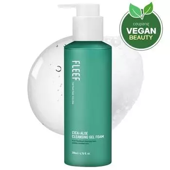 Flip Cica Aloe Cleansing Gel Foam, 200ml, 1 piece