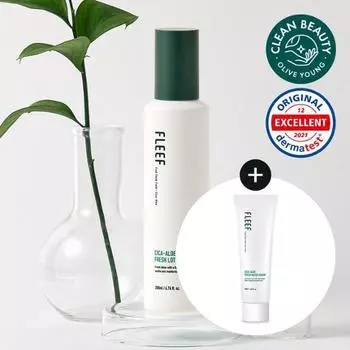 Flip Cica-Aloe Fresh Lotion 200мл специальный набор (+50 мл бесплатно), Корейская косметика