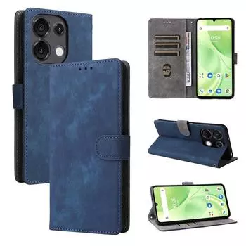 Флип-чехол для Umidigi G9/G9C/G9T/G9A/Note 90/Note 90C/Note 90A Чехол для телефона из искусственной кожи с полной защитой корпуса [блокировка RFID] Чехол-кошелек чёрный