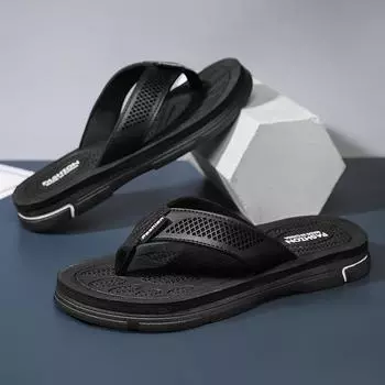 Flip-flops men s new wading beach shoes summer casual open-toed home slippers Flip-flips 39