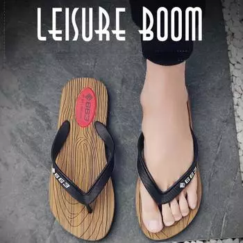 Шлепанцы мужские летние для отдыха нескользящие шлепанцы мужские трендовые резиновые тапочки 39 хаки