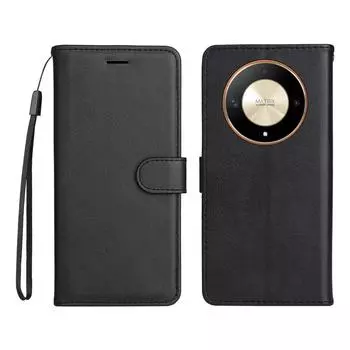 Флип-кожаный чехол для телефона для Huawei Honor X9B X9 B 5G X8B X7B X9A, сплошной цвет, подставка для книги, магнитный кошелек, сумка-кобура с отделением для карт, сумка-кобура для Honor Magic 6lite For Honor X9B золотой