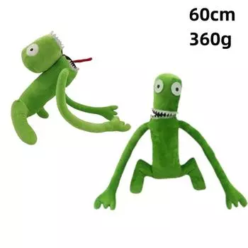 Флип Зеленый Длинная Рука Радужный Партнер Кукла Радужные Друзья Робло Радужная Плюшевая Игрушка as shown