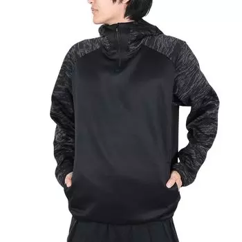 Флисовая бейсбольная куртка DESCENTE Barrier Fleece черного цвета, размер S DBX2760 чёрный