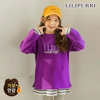 Флисовая футболка LIlyplUry UI ФИОЛЕТОВАЯ Violet/110