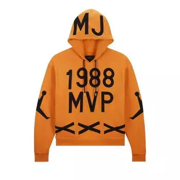 Флисовая худи Air Jordan Alpha Orange, унисекс, топы FZ7514-806