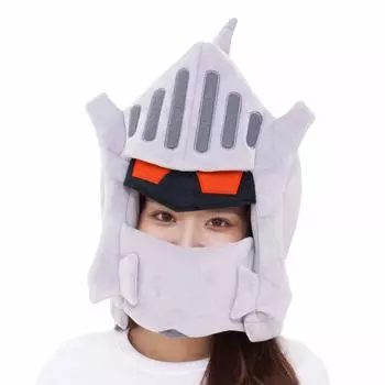 Флисовая кепка SAZAC Kigurumi Deluxe для взрослых Kinnikuman, свободный размер [Маска Робина]