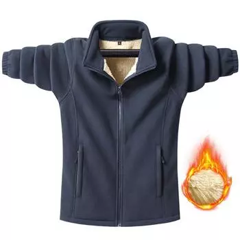 Флисовая куртка больших размеров для мужчин, флисовая куртка, флисовая куртка больших размеров, куртка из шерпы, толстовка из шерпы M