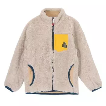 Флисовая куртка Bonding Fleece Jacket Boys M [Chums] Kid s Lt.Gray