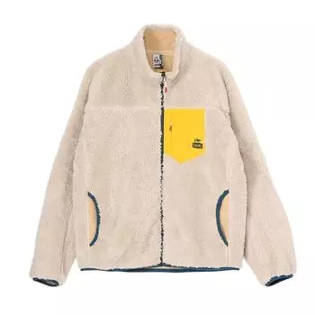 Флисовая куртка Bonding Fleece Jacket XL [Chums] Мужская Lt.Gray