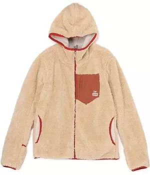 Флисовая куртка Bonding Fleece Zip Parka бежевый XL [Chums] Мужская бежевый