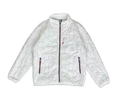 Флисовая куртка Booby Stitch Флисовая куртка White x Rainbow L [Chums] Мужская