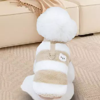 Флисовая куртка Cozy Dog - теплая зимняя одежда для активных собак brown L