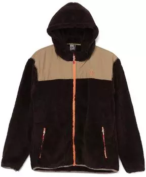 Флисовая куртка Elmo Fleece Full Zip Parka S [Chums] мужская коричневая/бежевая