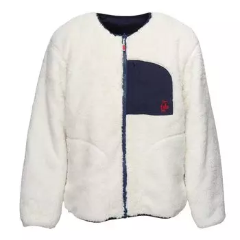 Флисовая куртка Elmo Fleece Reversible Blouson S [Chums] Мужская, цвет слоновой кости/темно-синий