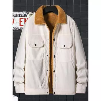 Флисовая куртка Модная мужская осенне-зимняя куртка Флис Инструменты M