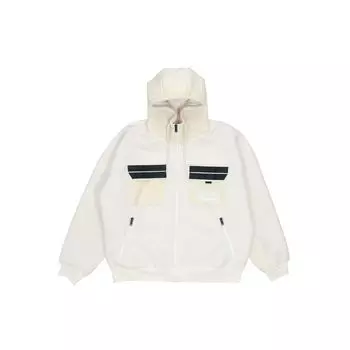 Флисовая куртка с капюшоном Jordan Spliced Sherpa, мужская верхняя одежда цвета слоновой кости DQ0385-110 XXL