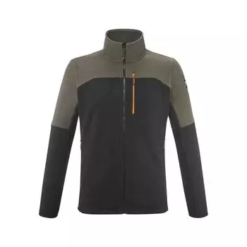 Флисовая куртка Shimai Fleece Jacket MIV10259 Jungle L [Millet] для холодной погоды, цвет черный/Deve для мужчин (НОВЫЙ ЛОГОТИП)