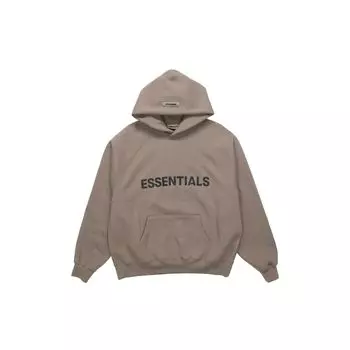 Флисовая толстовка Fear of God Essentials FW20 Топы унисекс Серо-серый FOG-FW20-207