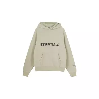 Флисовая толстовка Fear of God Essentials Осенняя коллекция Мужские топы Мохово-зеленый FOG-FW20-290 M