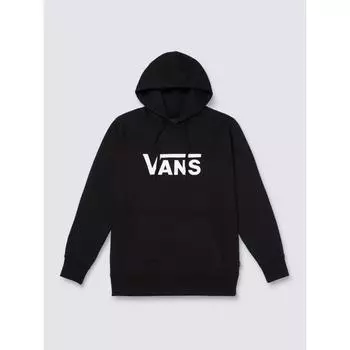 Флисовая толстовка с большим логотипом VANS VN0A4MM9BLK1