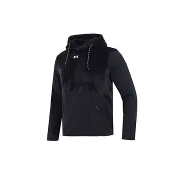 Флисовая толстовка с длинным рукавом Under Armour Journey, однотонная толстовка, мужские топы, черные 1373874-001 L
