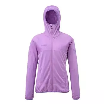 Флисовая толстовка с капюшоном MIDDLER MESH W Vibrant Violet [Millet] для женщин (НОВЫЙ ЛОГОТИП)