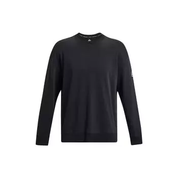 Флисовая толстовка Under Armour Curry Splash Crew Мужские топы черные 1380836-001 XL
