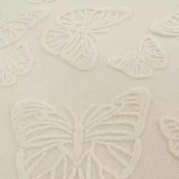 Флисовое одеяло для дивана-кровати с 3D-бабочкой, жаккардовое украшение, фланелевые одеяла, мягкие, пушистые, плюшевые, теплые, для стула, дивана, спальни, для девочек, подарки 100x150cmX1Pcs фиолетовый