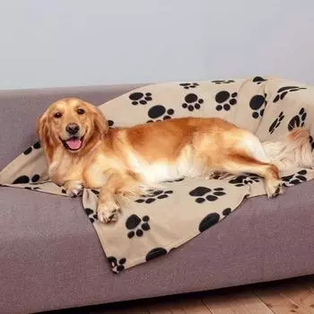 Флисовое одеяло для домашних животных Trixie Barney (подушечка лапы)