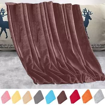 Флисовое одеяло, очень мягкое, теплое, пушистое, плюшевое, легкое, из микрофибры, одеяла для дивана, дивана