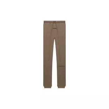 Флисовые брюки-джоггеры Fear of God Essentials с завязками, мужские брюки пшенично-коричневого цвета FOG-FW21-023 S