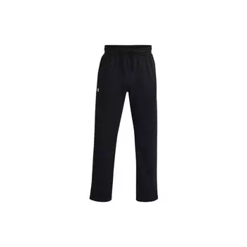 Флисовые брюки Under Armour Rival с логотипом, мужские брюки, черные 1379868-001 2XL